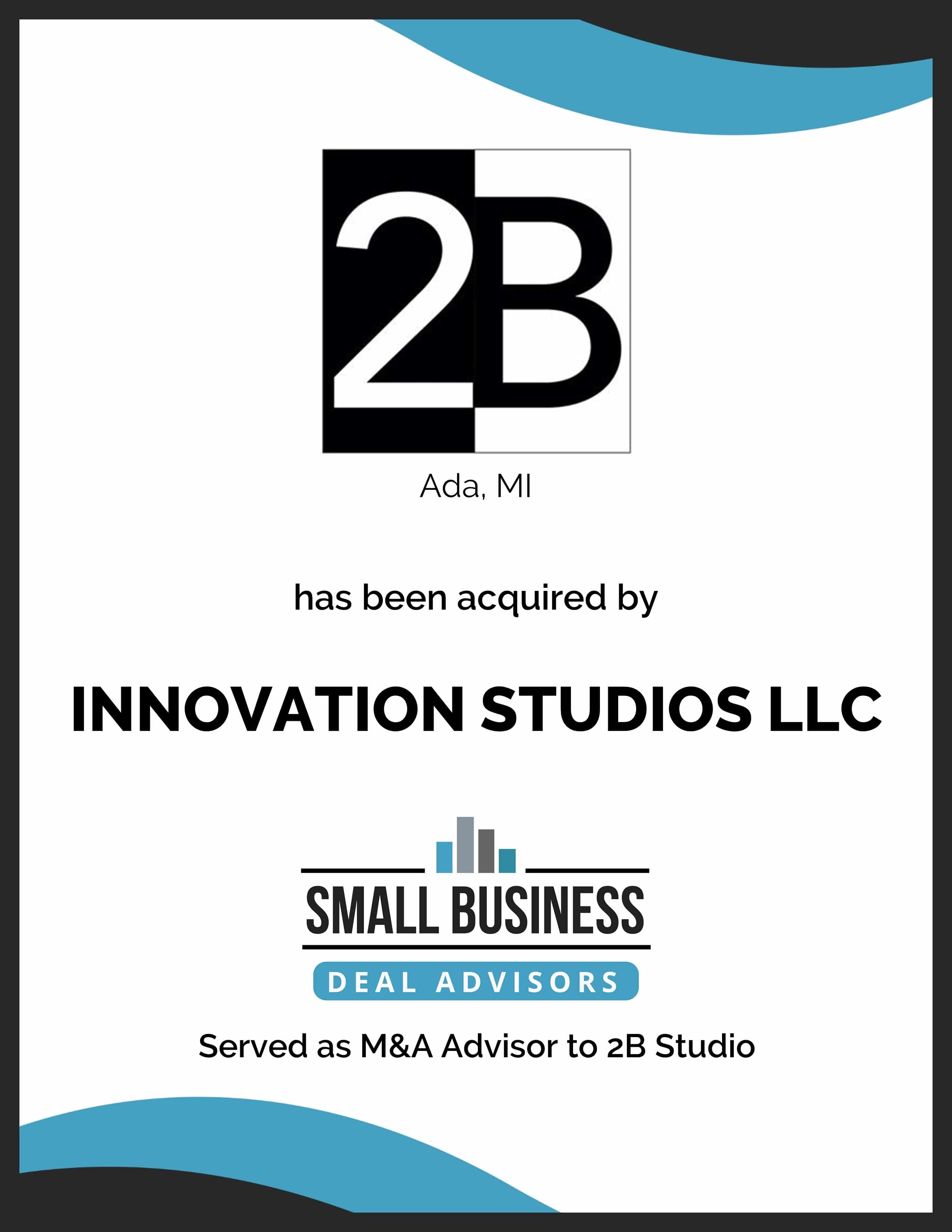 2B Studio Acquired by Innovation Studios