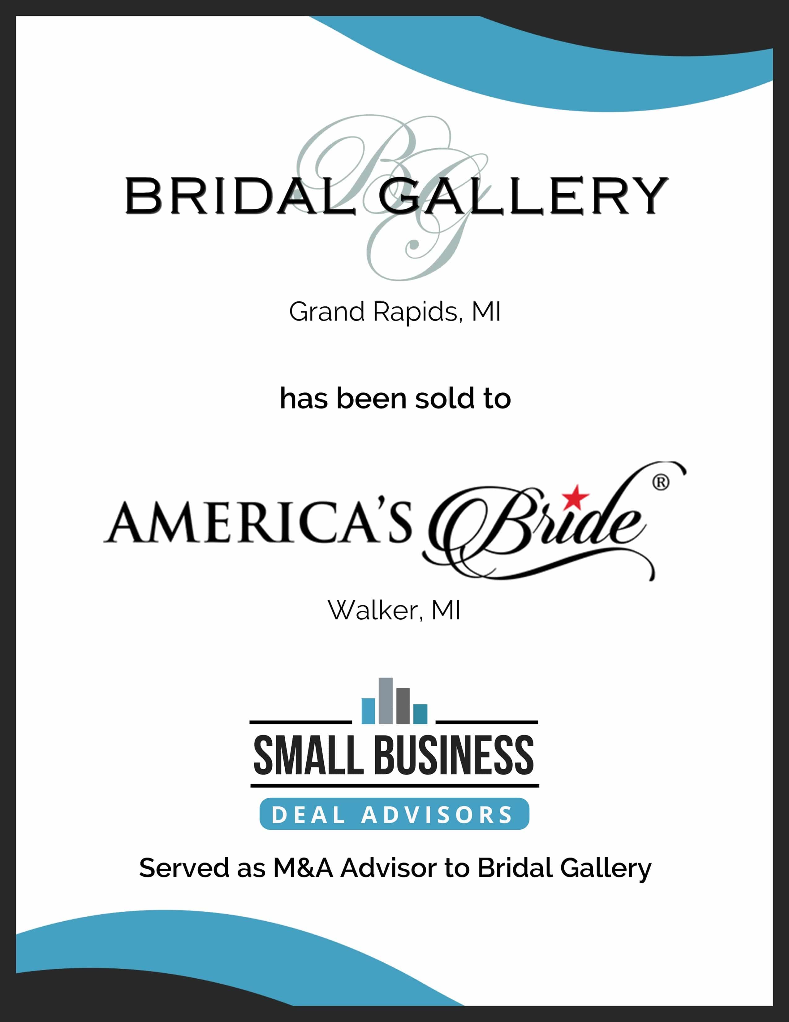 Bridal Gallery Acquired by America's Bride